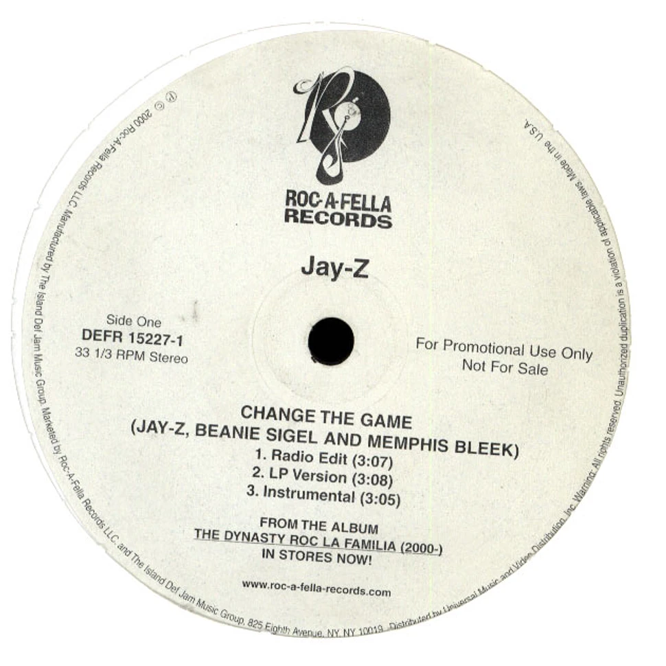 Jay-Z - Change the game feat. Beanie Sigel & Memphis Bleek