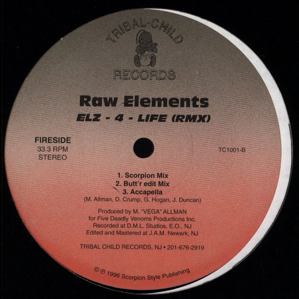 Raw Elements - Elz - 4 - Life
