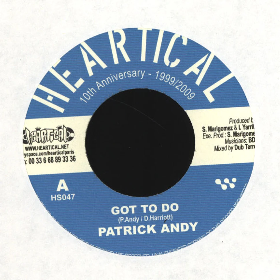 Patrick Andy / Original Uman - Got To Do / Parcours Sante