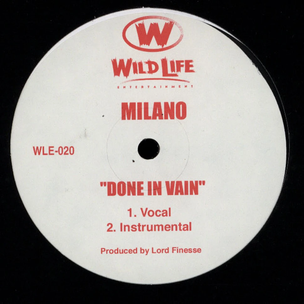 Milano Constantine (from D.I.T.C.) - Done In Vain