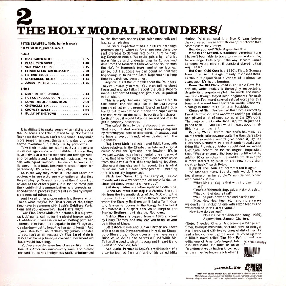 Holy Modal Rounders - 2