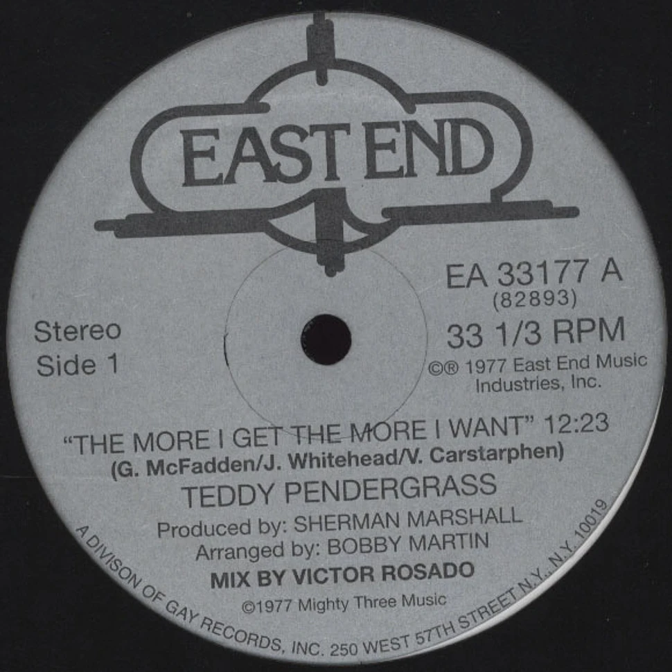 Teddy Pendergrass - The More I Get The More I Want