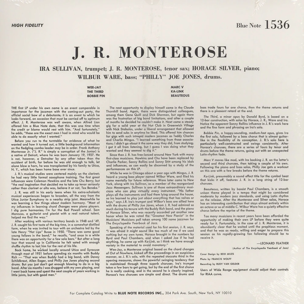 J.R. Monterose - J.R. Monterose