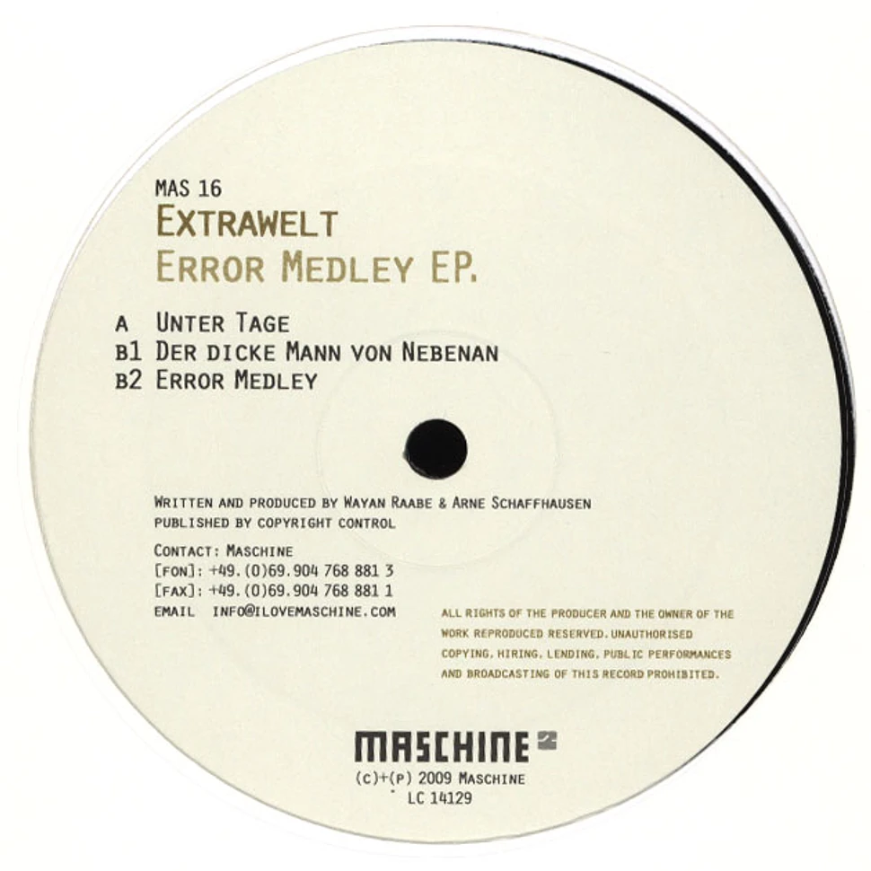 Extrawelt - Error Medley EP