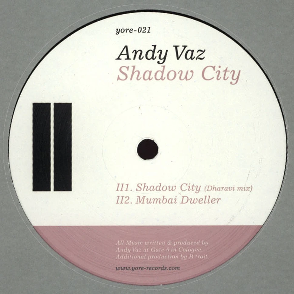 Andy Vaz - Shadow City EP