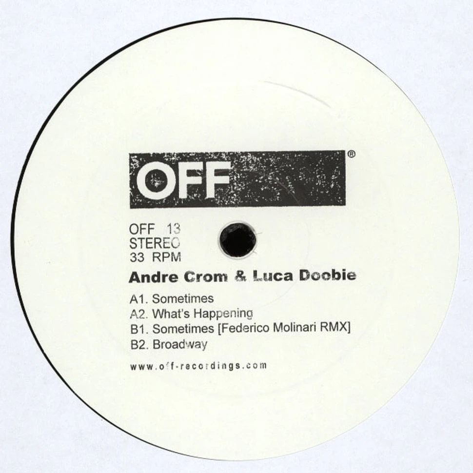 Andre Crom & Luca Doobie - Sometimes EP