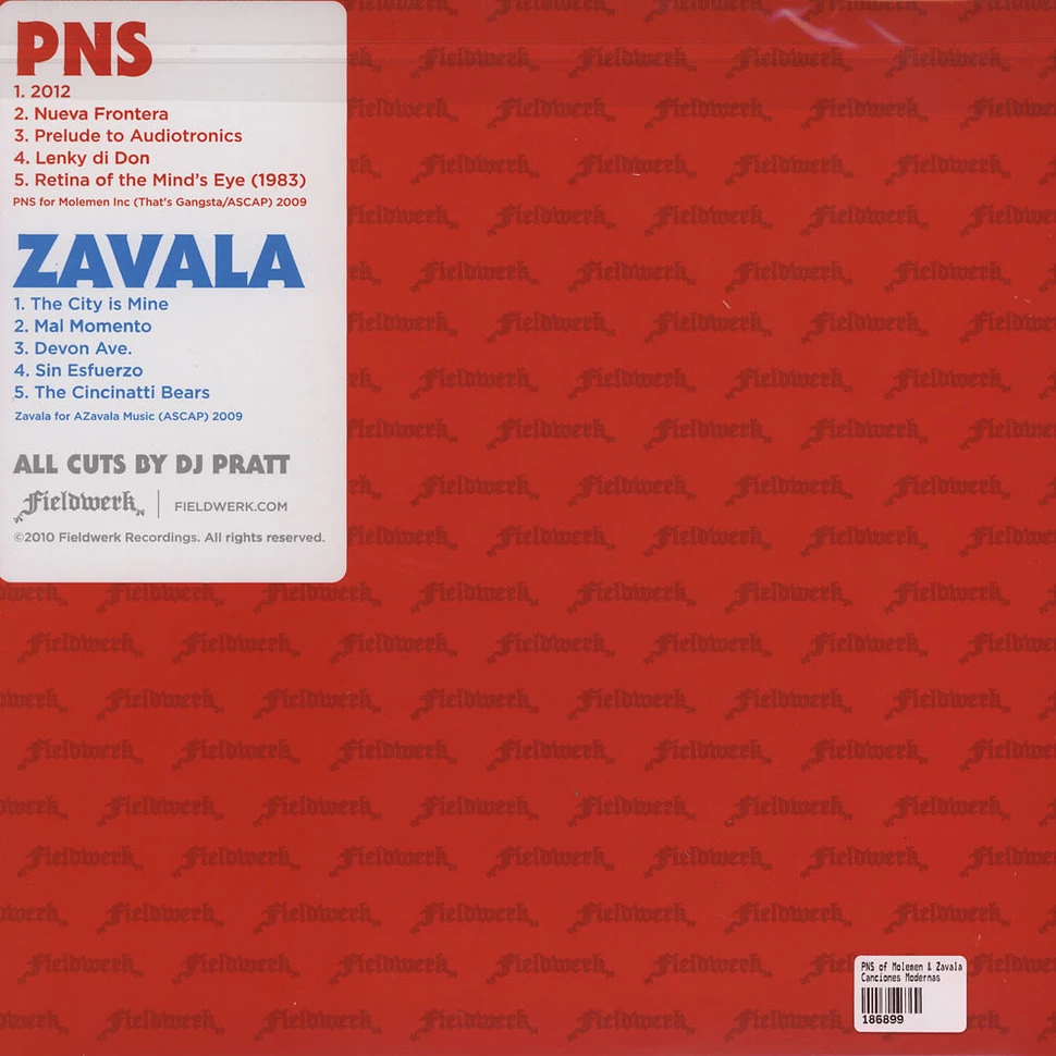 PNS of Molemen & Zavala - Canciones Modernas