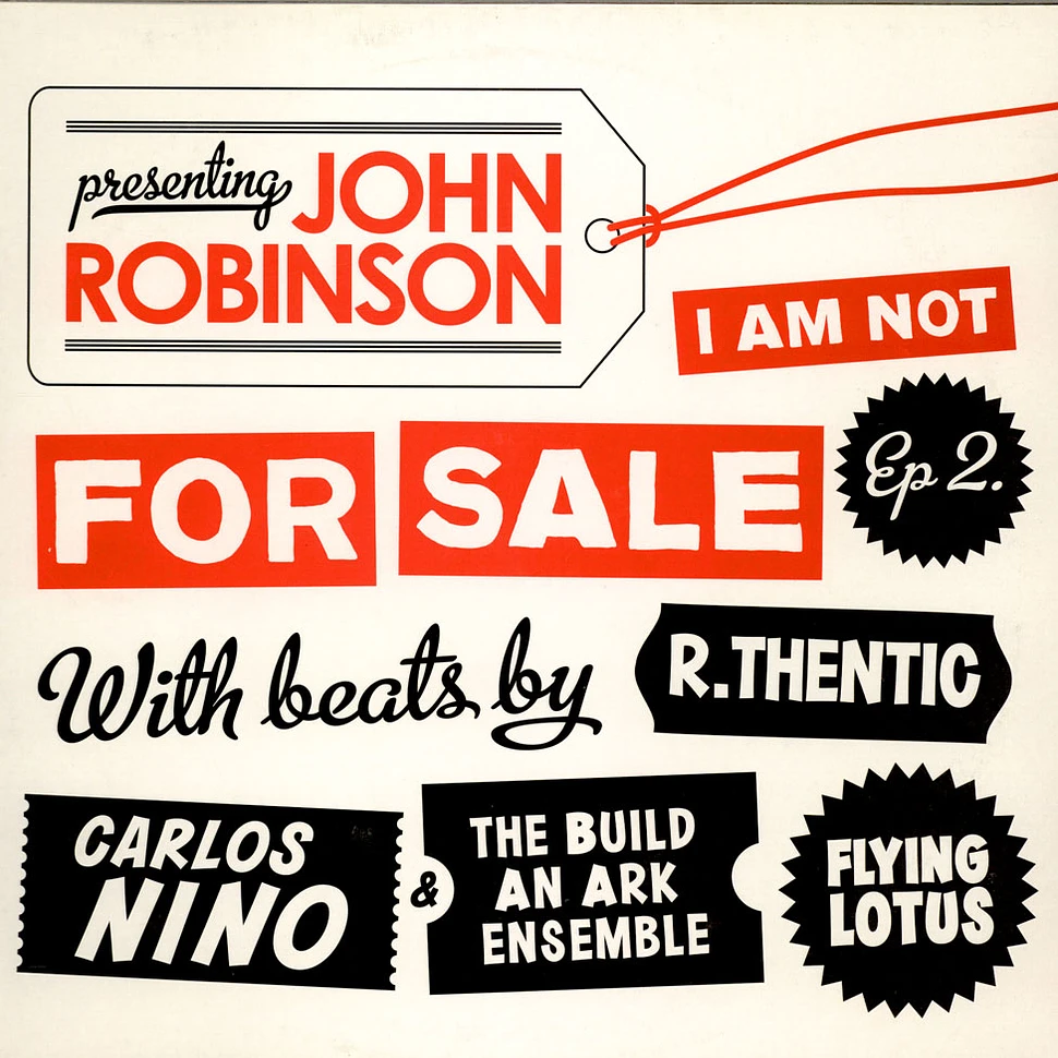 John Robinson - I Am Not For Sale EP 2.