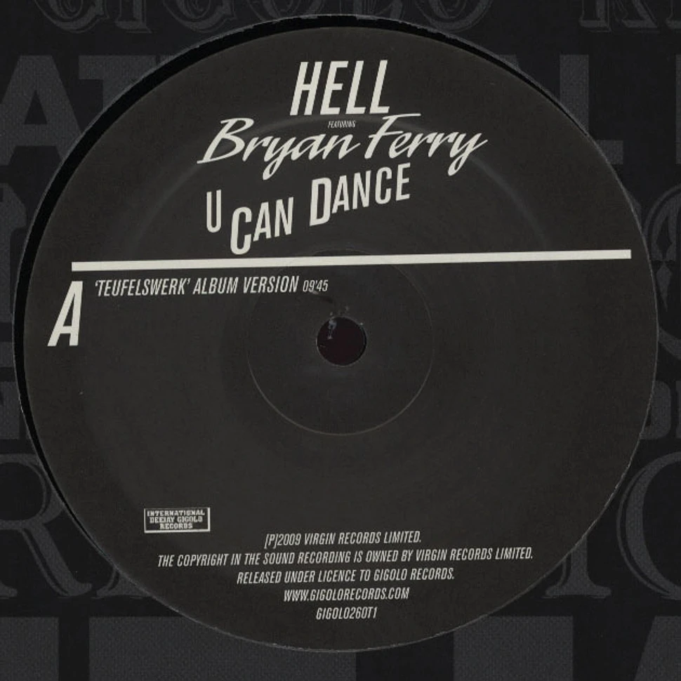 DJ Hell - U Can Dance feat. Bryan Ferry Part 1 Of 3 Carl Craig Remix