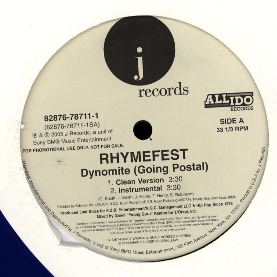 Rhymefest - Dynomite