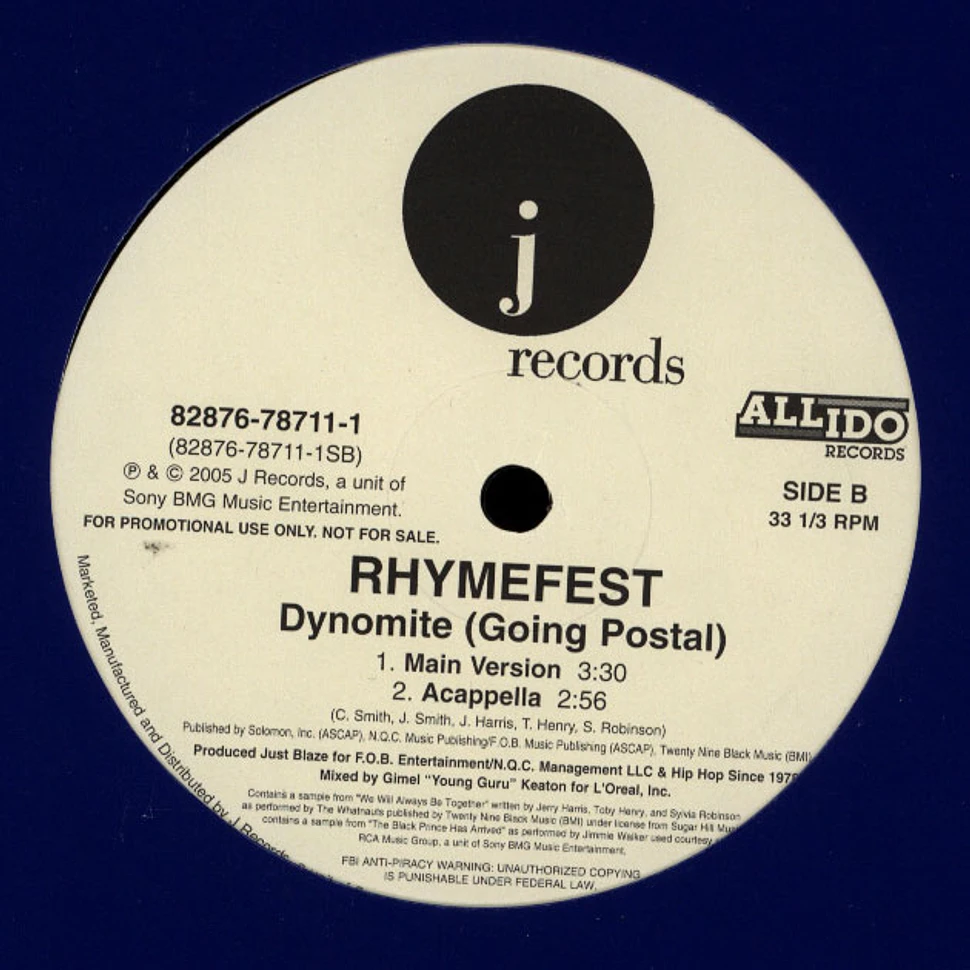 Rhymefest - Dynomite