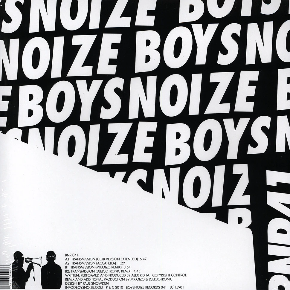 Boys Noize - Transmission Remix Part 1