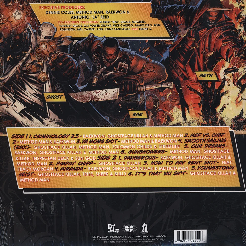 Ghostface Killah, Method Man & Raekwon - Wu-Massacre