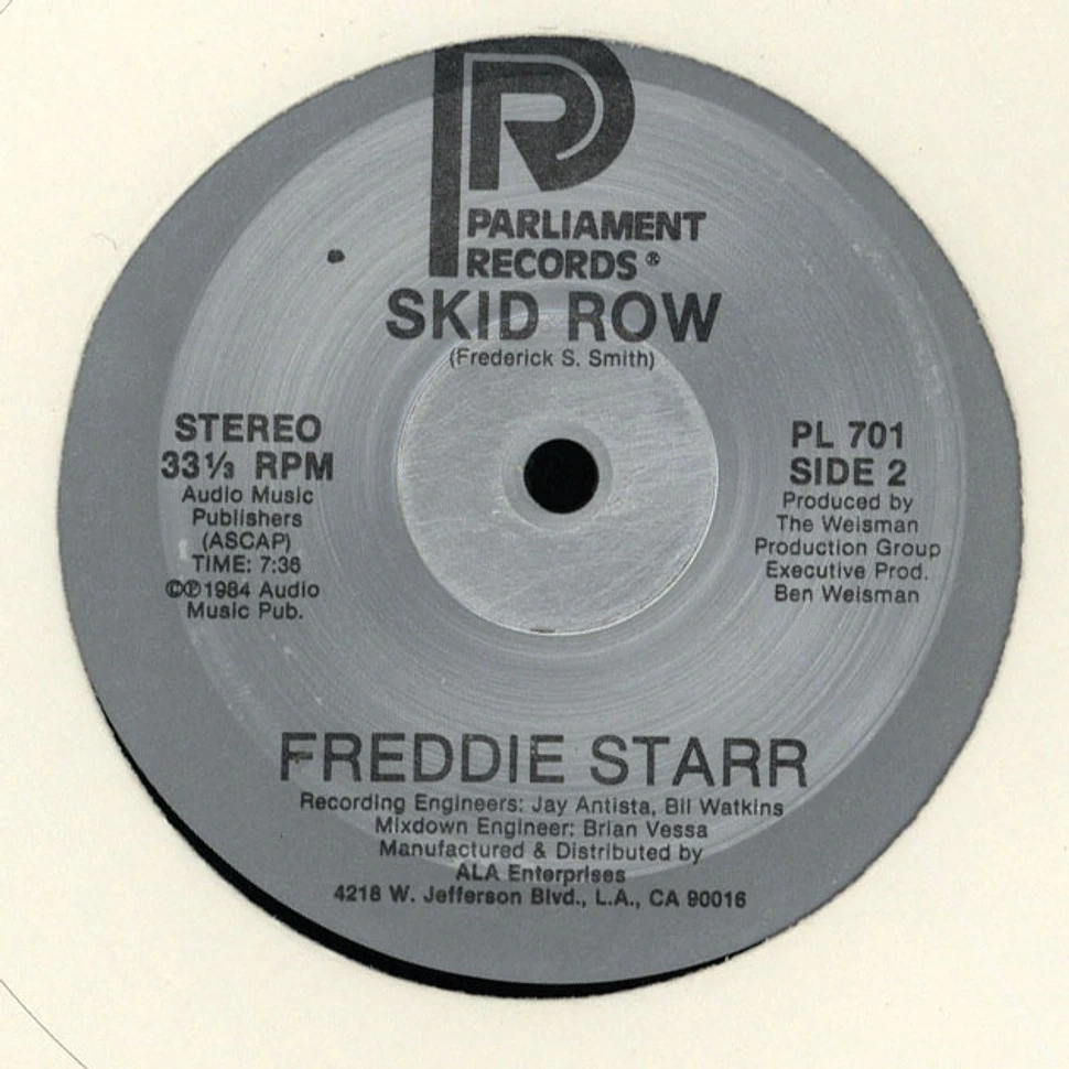 Freddie Starr - Skid Row