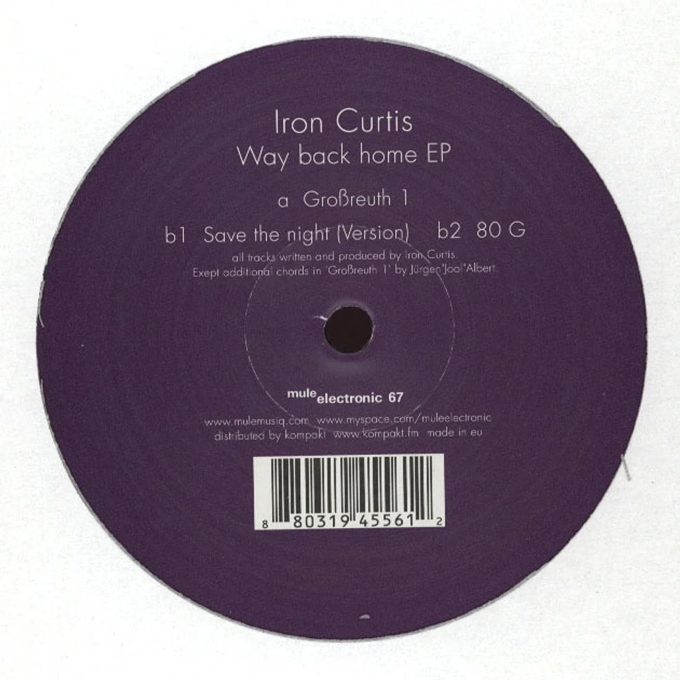 Iron Curtis - Way Back Home EP