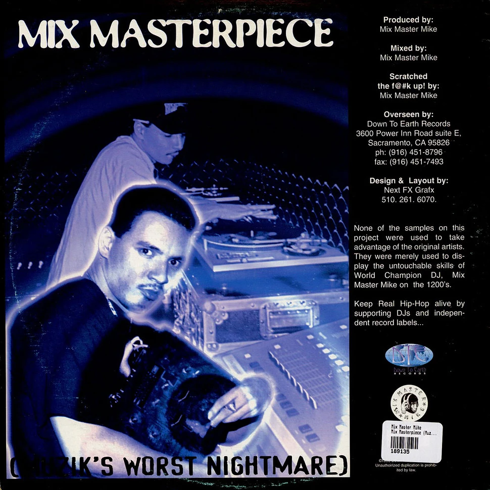 Mix Master Mike - Mix Masterpiece (Muzik's Worst Nightmare)