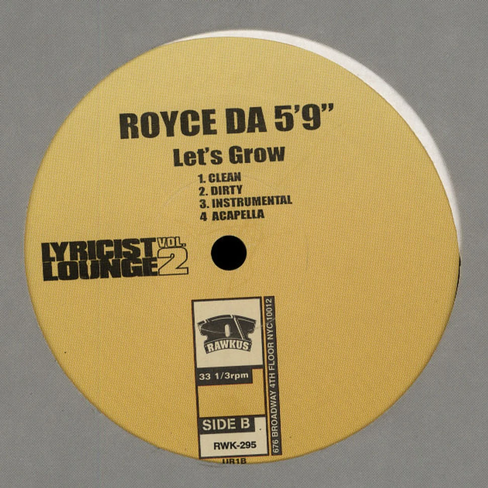 Cocoa Brovaz / Royce Da 5'9" - Get Up / Let's Grow