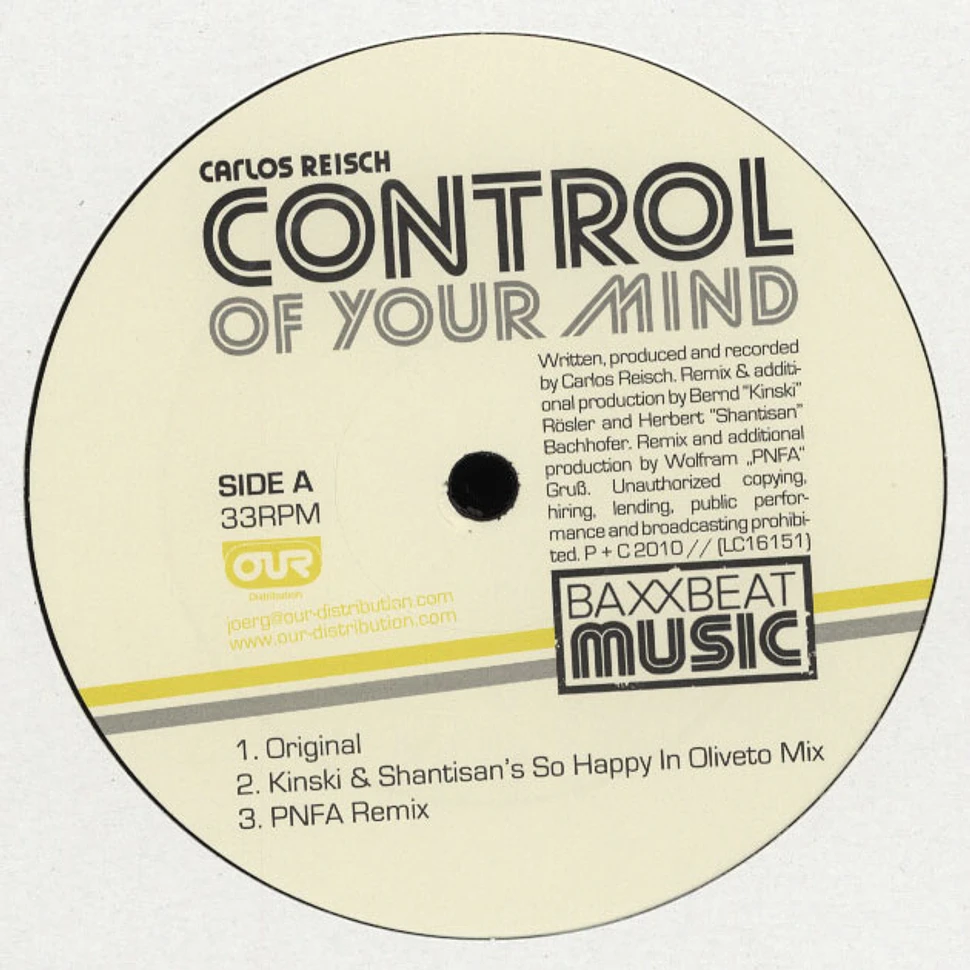 Carlos Reisch - Control Of Your Mind EP