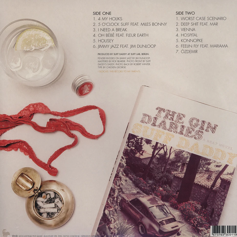Suff Daddy / The Gin Diaries LP レコード Suff Daddy - The Gin Diaries (re-release Nov 22, 2013) - YouTube