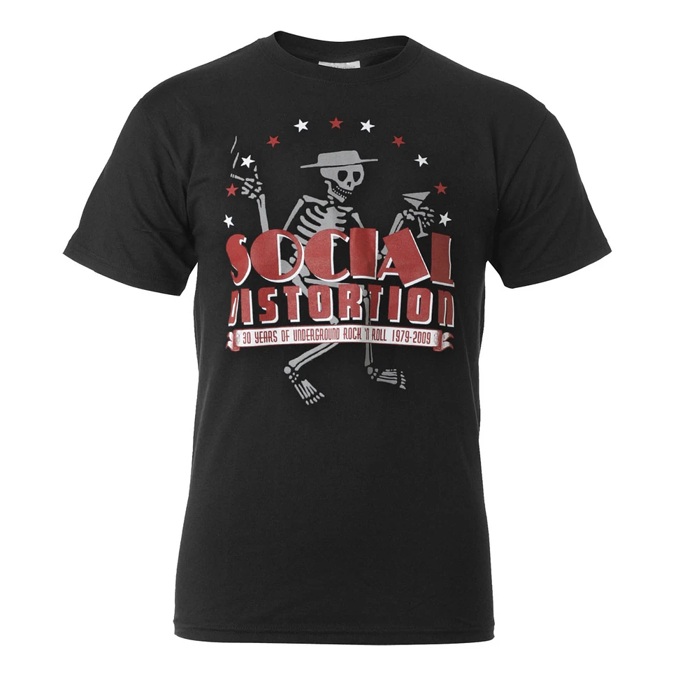 Social Distortion - Skelly Star Arch T-Shirt