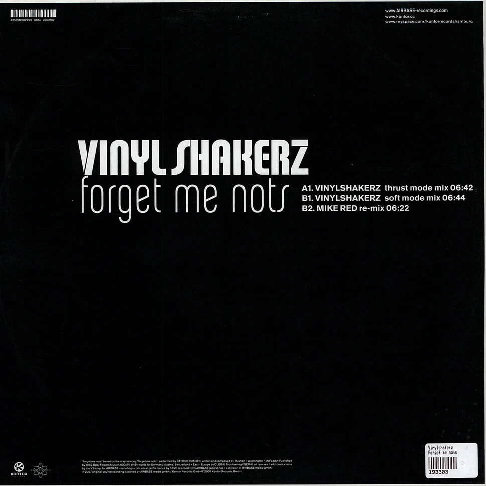 Vinylshakerz - Forget me nots