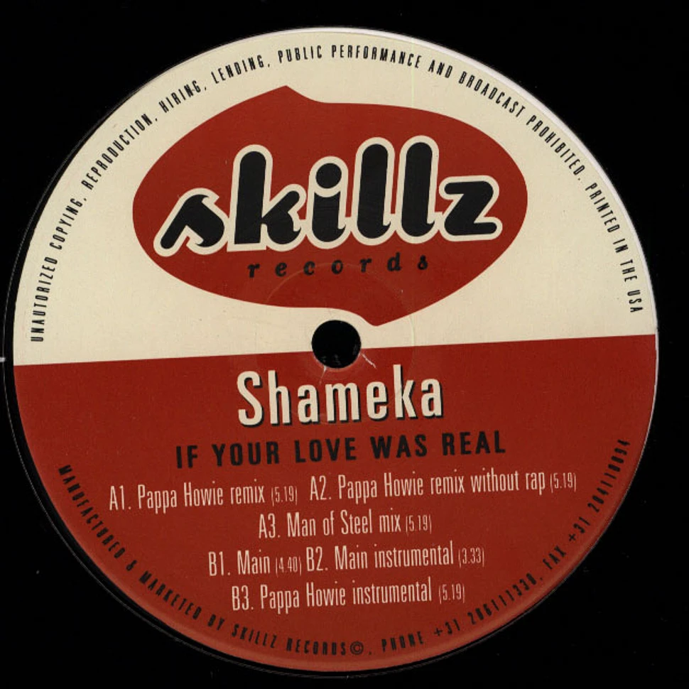 Shameka - If Your Love Was Real