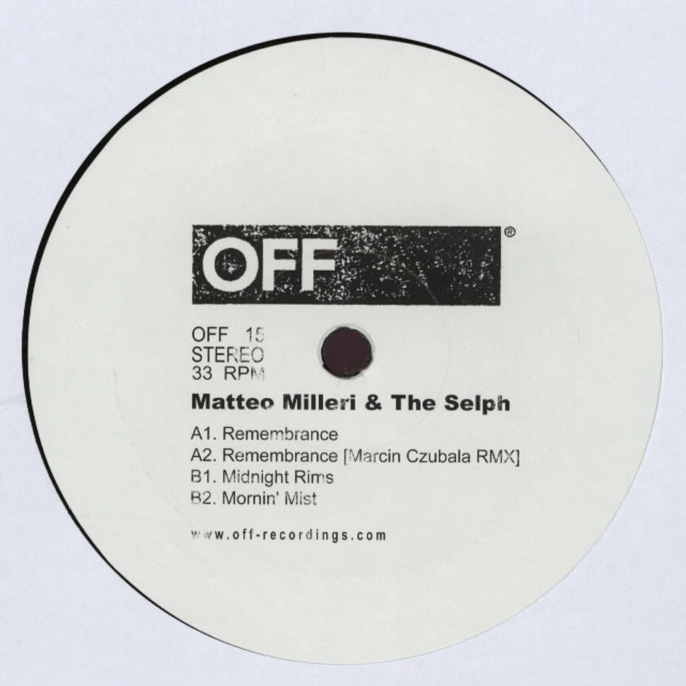 Matteo Milleri & The Selph - Remembrance EP