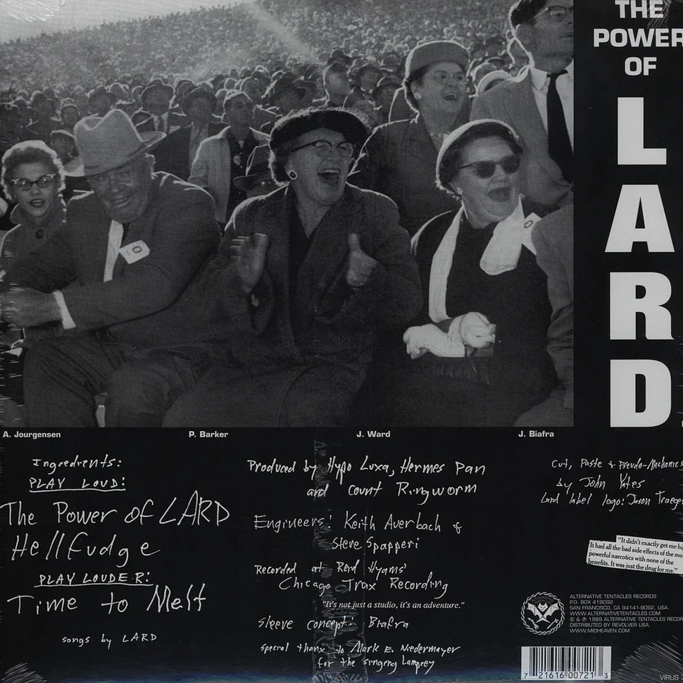 Lard - The Power Of Lard