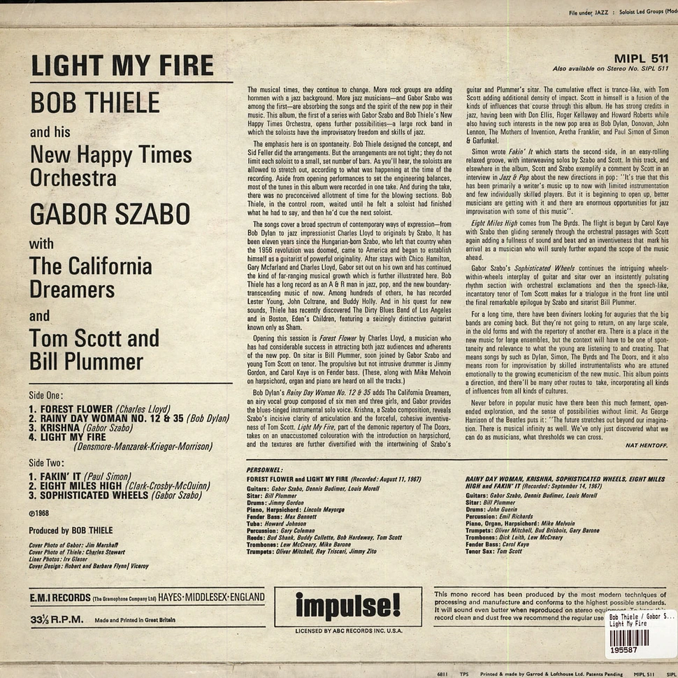 Bob Thiele / Gabor Szabo - Light My Fire