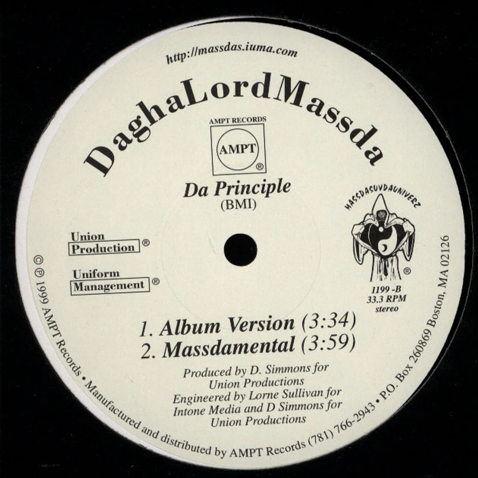 Dagha Lord Massda - Man Vs. Soul