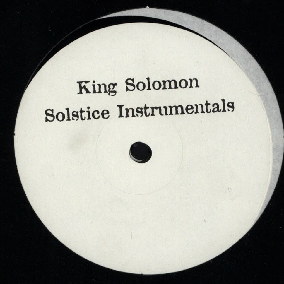 King Solomon - Solstice instrumentals