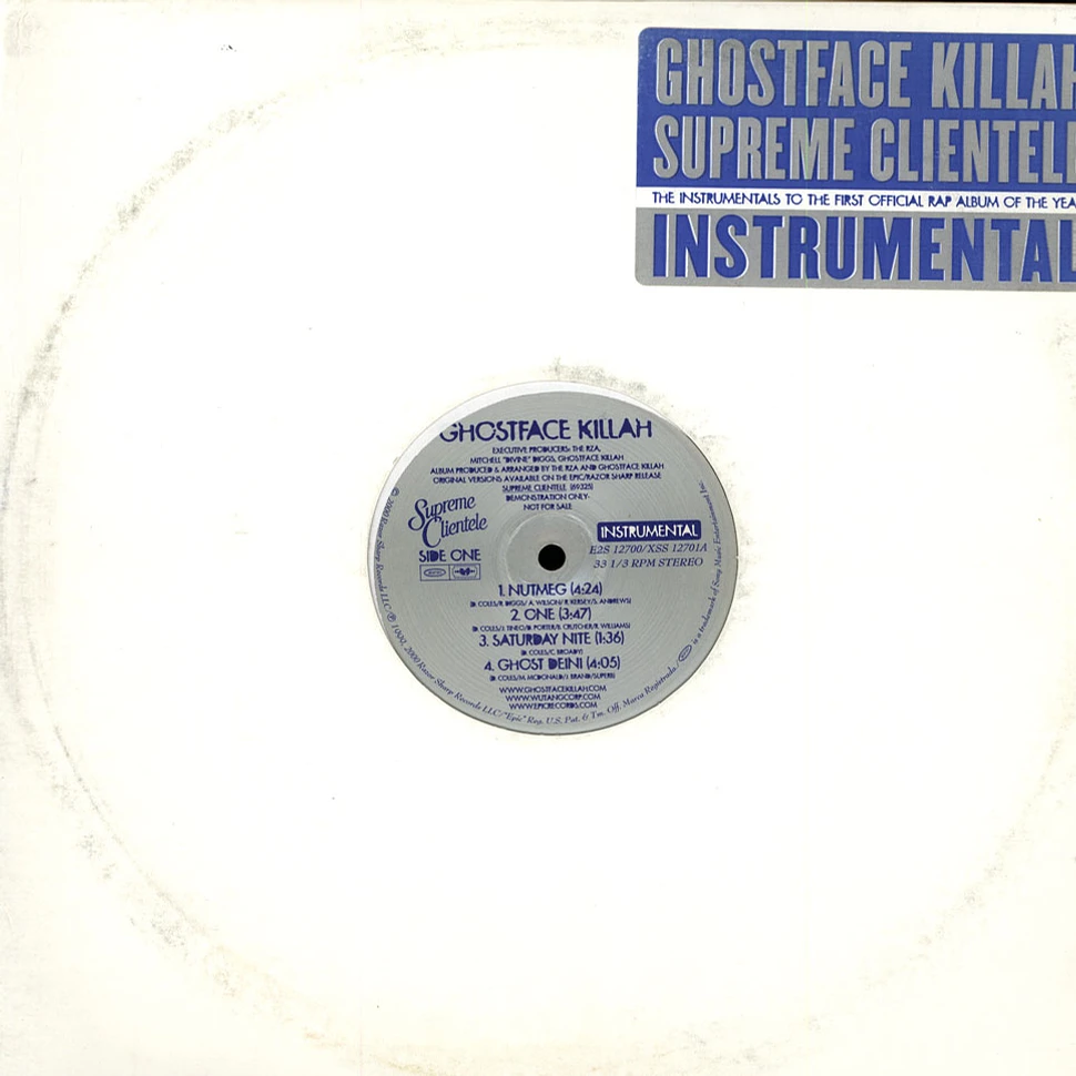 Ghostface Killah - Supreme Clientele Instrumentals