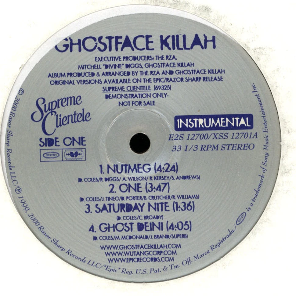 Ghostface Killah - Supreme Clientele Instrumentals