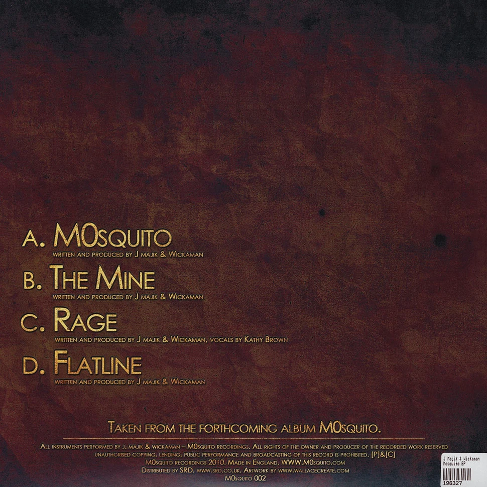 J Majik & Wickaman - Mosquito EP