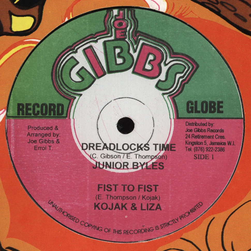 Jr. Byles, Kojak & Liza - Dreadlocks Time, Fist To Fist