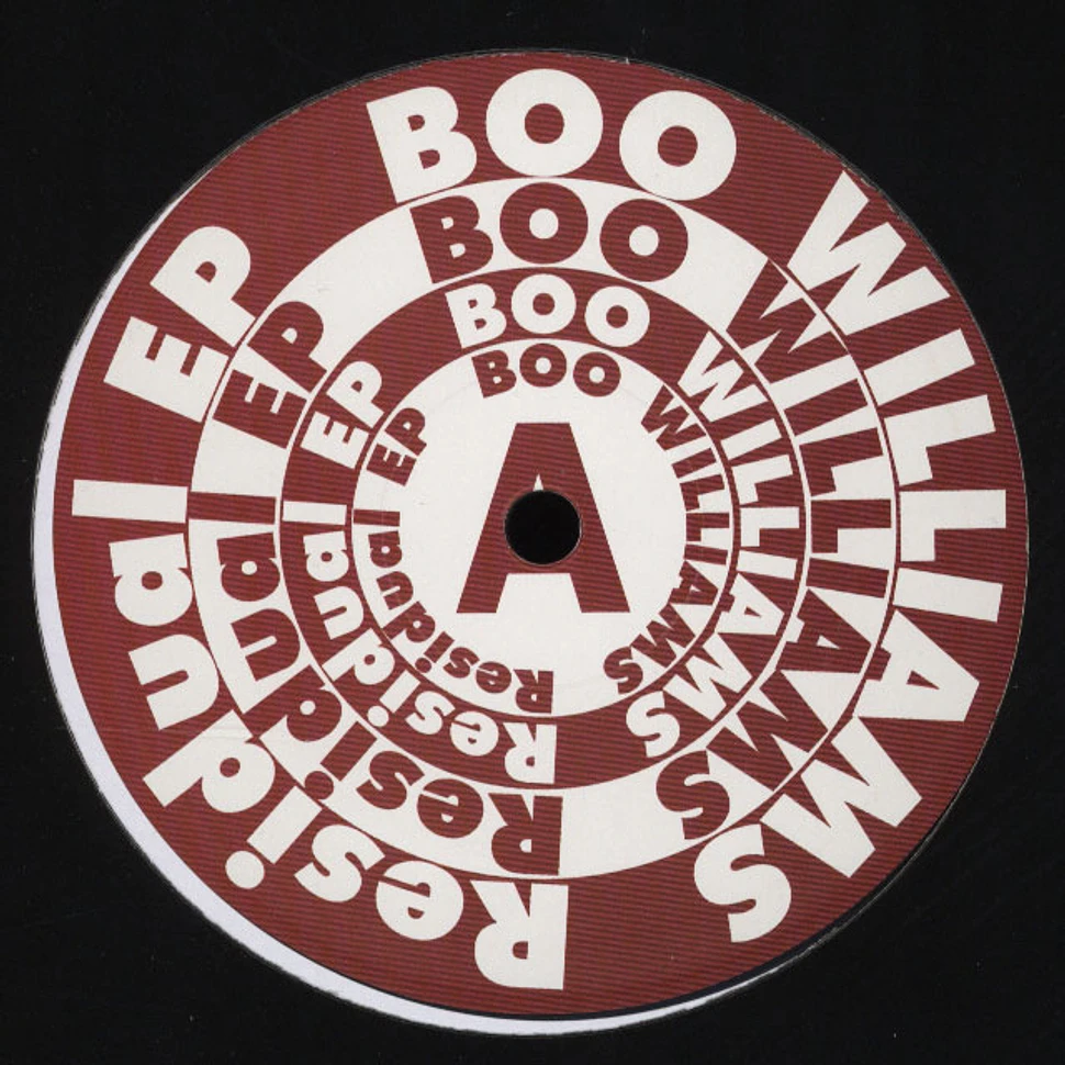 Boo Williams - Residual EP