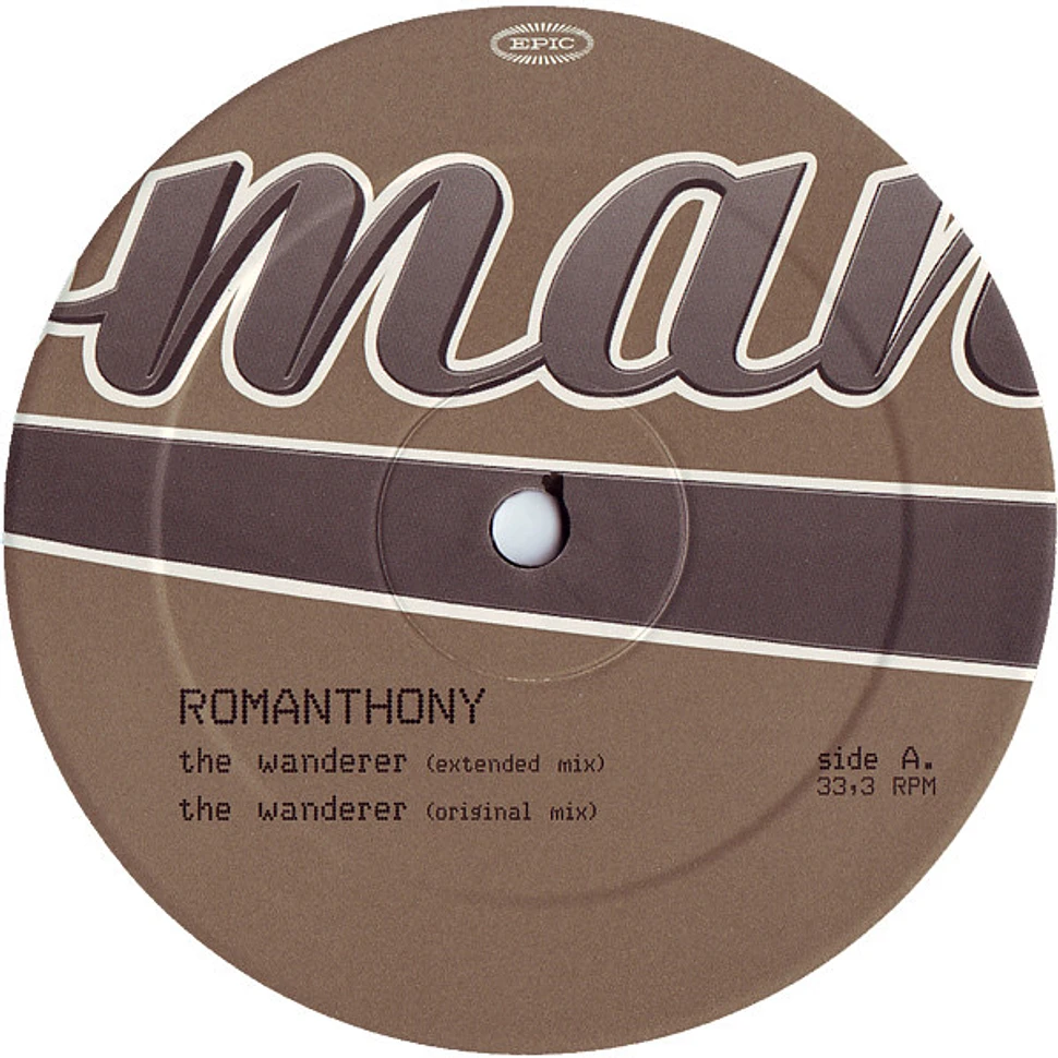 Romanthony - The Wanderer