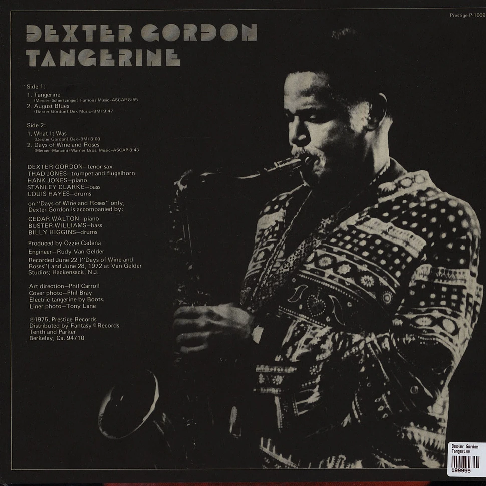 Dexter Gordon - Tangerine