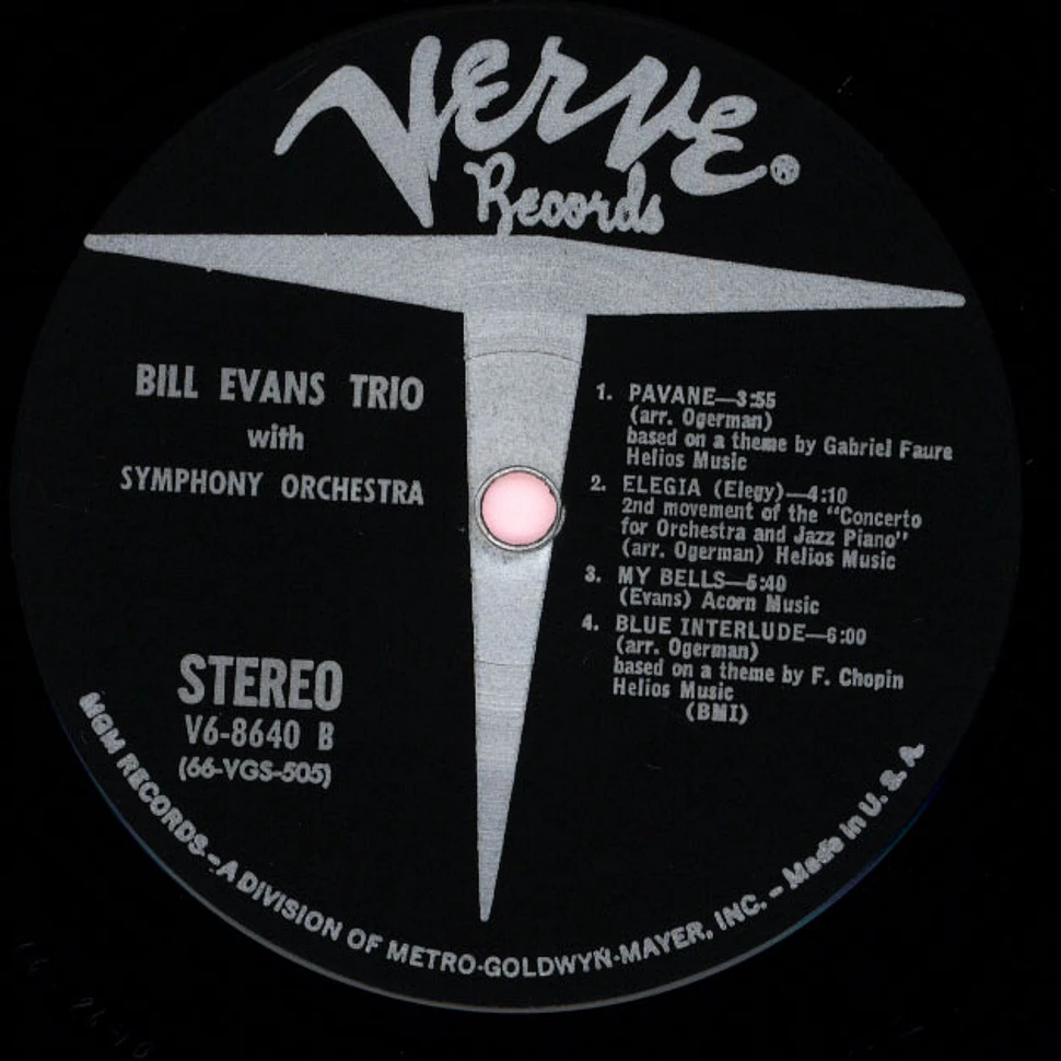 Bill Evans Trio - Bill Evans Trio With Symphony Orchestra