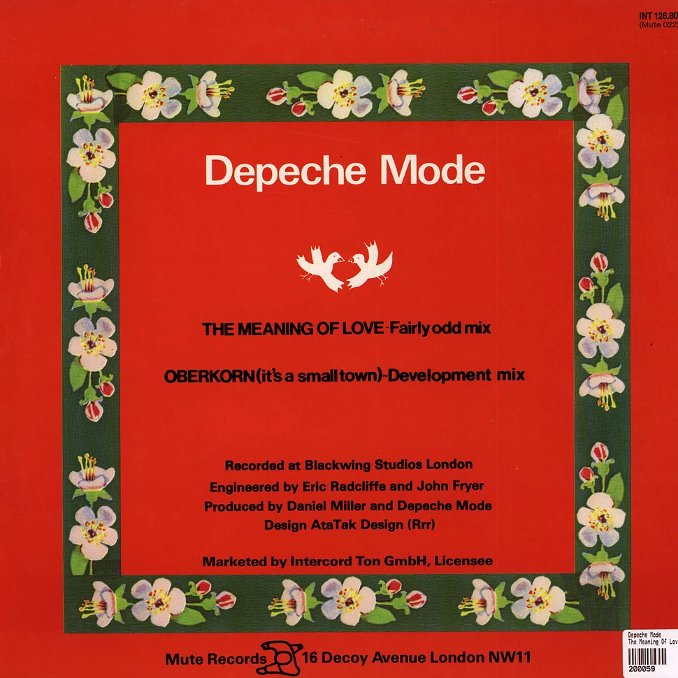 Depeche Mode - The Meaning Of Love