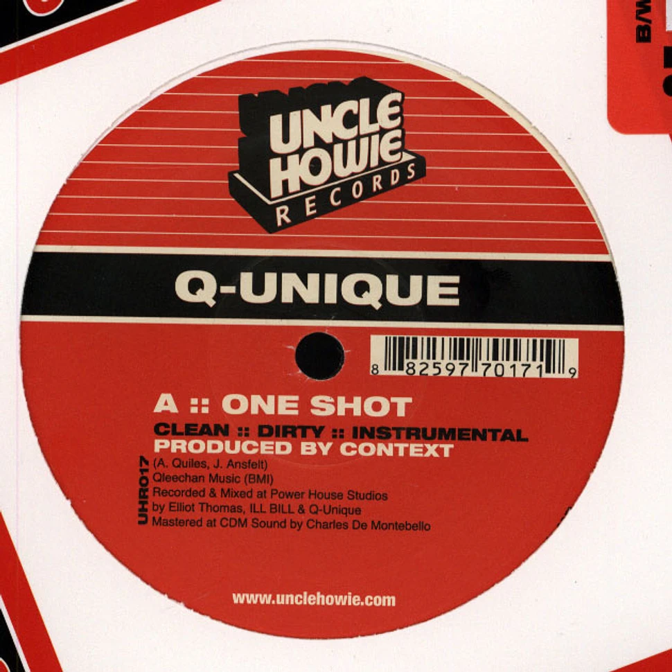 Q-Unique - One Shot / Me, That's Who
