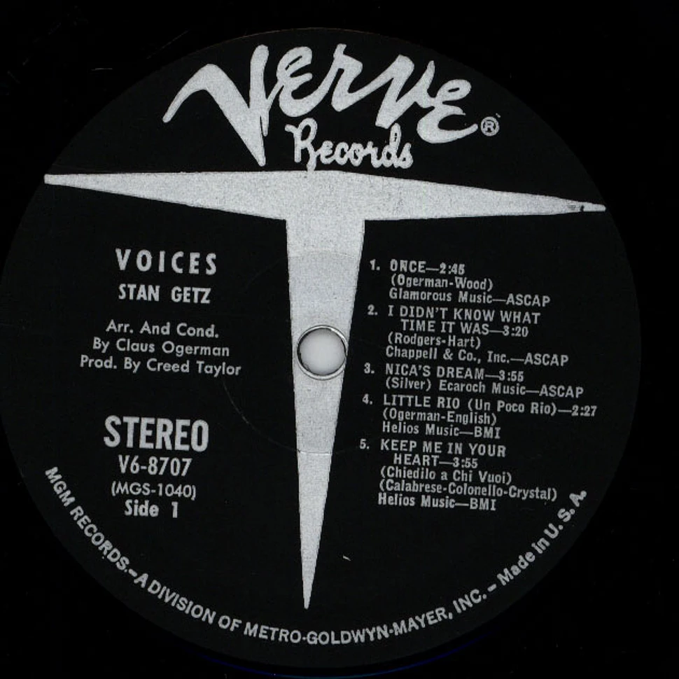 Stan Getz - Voices