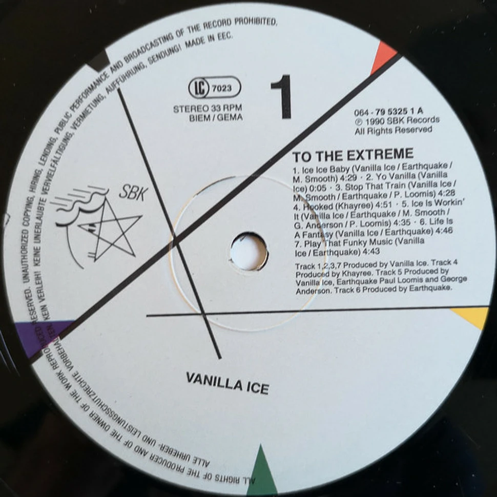 Vanilla Ice - To The Extreme