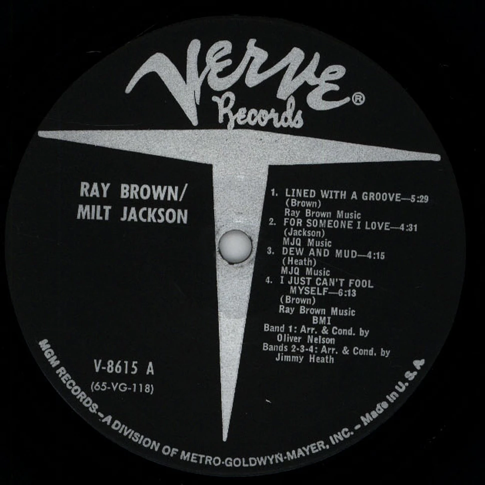 Ray Brown / Milt Jackson - Ray Brown / Milt Jackson