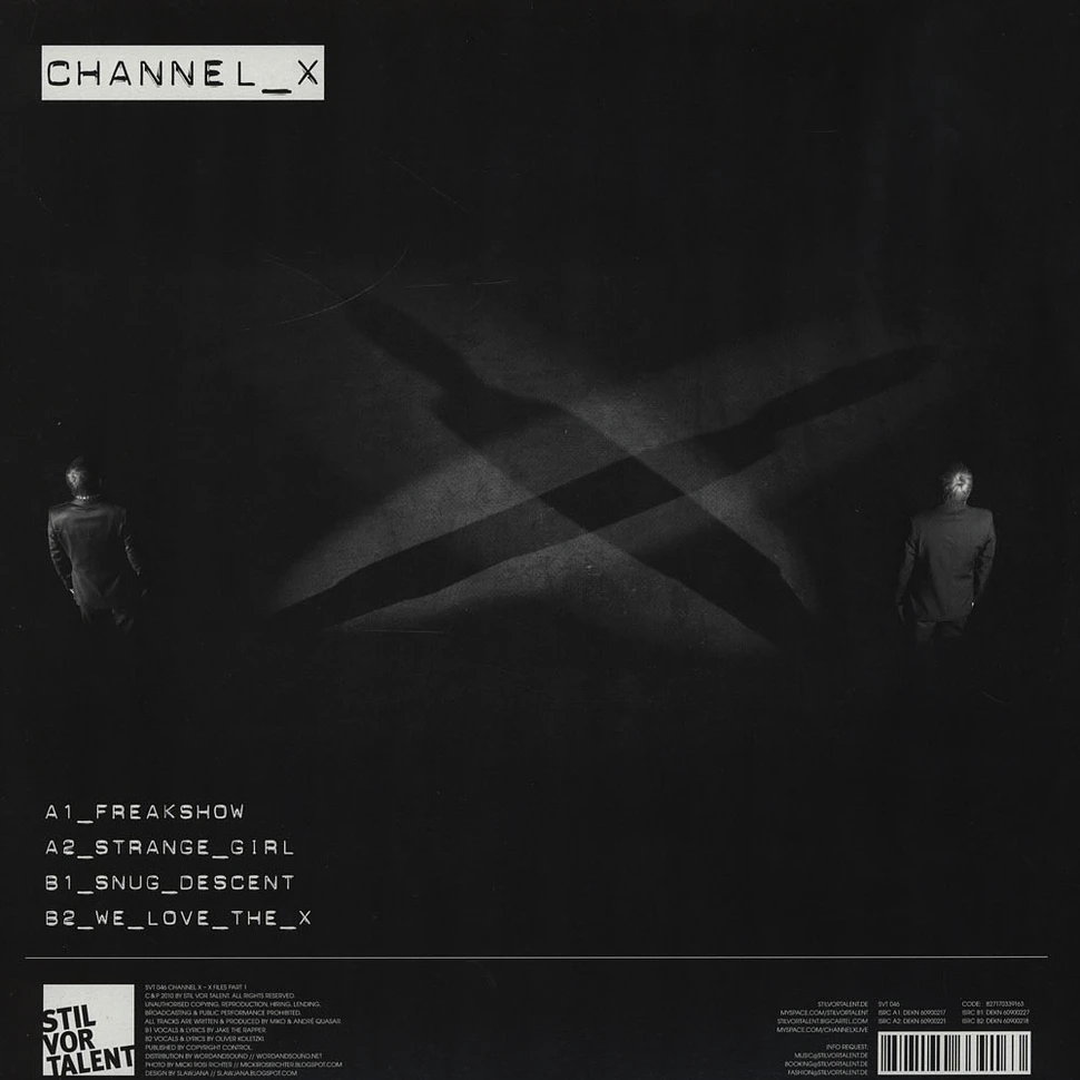 Channel X - X-files Part 1