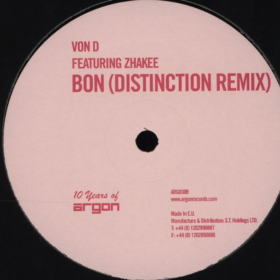 Von D - Bon Blasta Remix Feat. Zhakee
