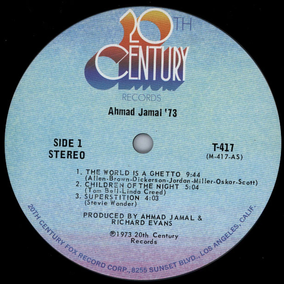 Ahmad Jamal - Ahmad Jamal '73