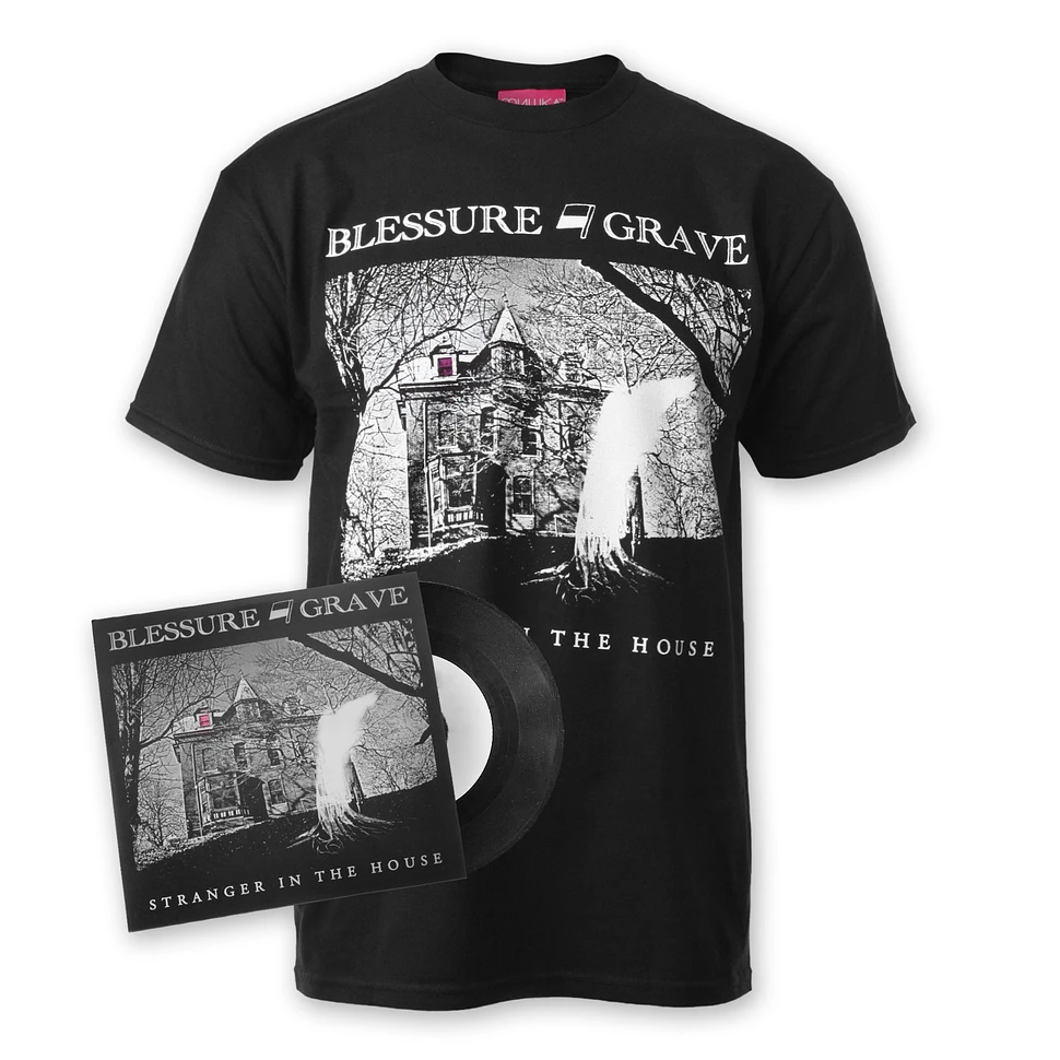 Mishka x Blessure Grave - Stranger In The House 7 Inch + T-Shirt Pack