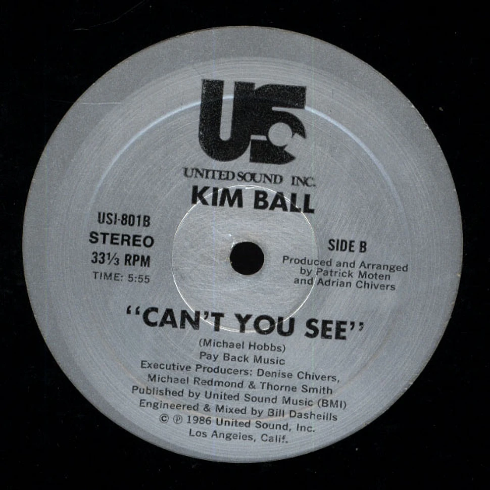 Kimberly Ball - Sweet Delight / Can't You See