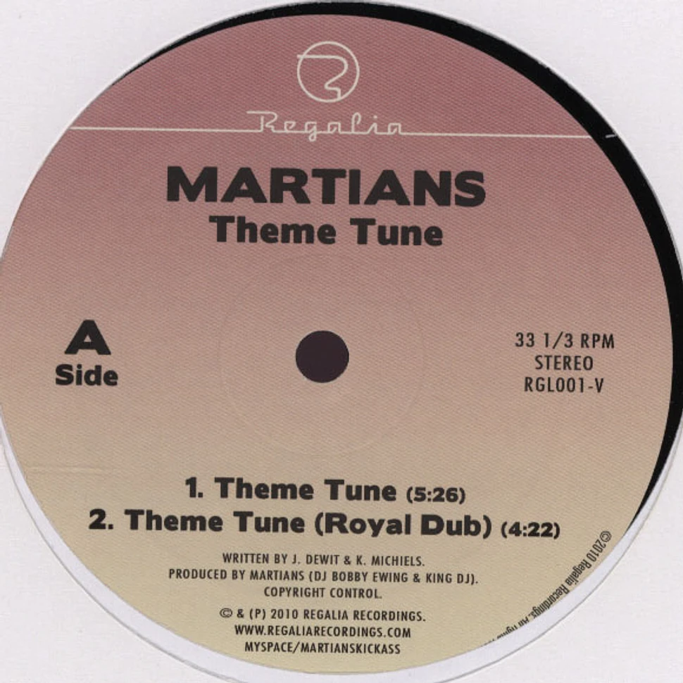 Martians - Theme Tune Ep
